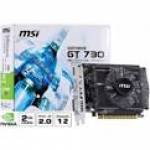 Placa de Video PCI-e GT730 2Gb DDR3 128Bts Dual-Link DVI-VGA-HDMI MSI
