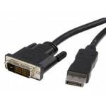 Cabo Adaptador Monitor/Tv DisplayPort MxF DVI-D 24x1 fEs315 GvCBM190