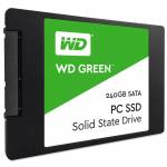 HD SSD 240gb WD Green 2.5´ 240GB SATA III 6Gb/s Leituras: 540MB/s e Gravações: 465MB/s - WDS240G1G0A