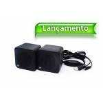 Caixa de Som USB Mini Preta 5W pSc01874