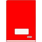 Caderno 1/4 Brochura 96fls Capa Amarelo Escuro