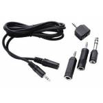 Kit Cabo P2-MxF Sterio 1.8mT c/4 Adaptadores CBD918