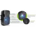 Caixa de Som Profissional 500w Inch c/Bluetooth e Microfone mLtSP263 Multilaser