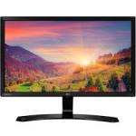 Monitor LED 21.5 Pol. Full HD HDMI/VGA/DVI 22MP58PQ-B Ajustavel LG