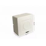 Caixa de Sobrepor p/CFTV 8x8 IP55 Bco PP