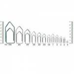 Clips 4/0 c/50ud Galvanizado Bacchi