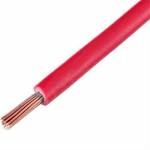 Cabo Flexivel 750v 6mm Preço de 1,0mt Vermelho Corf.Flex