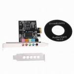 Placa de Som PCI-e c/Adaptador GvPCI805