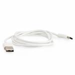 Cabo USB Tipo C 1.0mt p/ Celulares e Outros Branco KT-110T PretCh