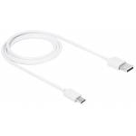 Cabo USB p/Celular e Dvs Rapito 1.0mt Tipo C Type-C GvCBU1501 Branco