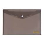 Pasta Envelope A4 Fecho Botão Fume mLtEI046 Multilaser