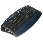 Teclado Sem Fio s/Fio Ps2 Office RF Ld0680