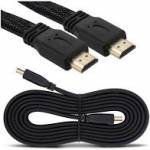 Cabo HDMI c/3mts  3D MxM Preto Nylon Chato Weix