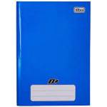 Caderno Capa Dura Brochura 96Fls 1/4 D+ Azul