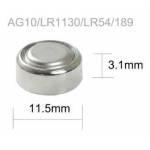 Bateria p/Diversos LR1130/LR54 Suncom