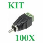 ADAPTADOR P4 MACHO X BORNE PCT C/ 100