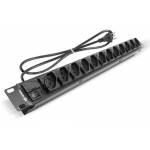 FILTRO DE LINHA COM 12 TOMADAS P/ RACK E