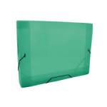 PASTA ABA OFICIO 30 TRANSPARENTE VERDE A