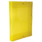 PASTA ABA OFICIO 40 TRANSPARENTE AMARELO
