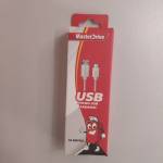 Cabo USB V8 p/Celular e Dvs Rapito 1.5mt Master Dani
