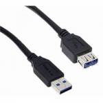 Cabo Ext USB c/1.5mt USB 2.0v AMxAF GVCBU00 Preto