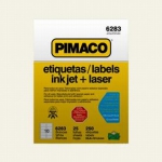 Etiqueta 2car P6283 50,8x101,6 c/250etiquetas Bca Pimaco