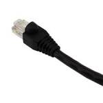 Cabo de Rede c/1.5mt Cat5 Preto RJ45 Patch Cord 1.50mt Lan M/M Preto c/Capa Coem