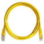 Cabo de Rede c/1.5mt Cat5e Amarelo CABO PATCH CORD CAT5E MCE-21M15Y 1,5M AM Fibix