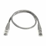 CABO PATCH CORD CAT5E T568A/B 0.5M CINZA