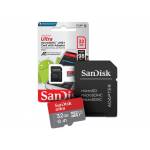 CARTAO MICROSD SANDISK ULTRA MICROSDHC UHS-I 32GB COM ADAPTADOR