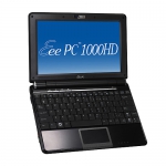 Netbook. ASUS INTEL 1g/160/w/10.1/XP Preto