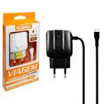Carregador V8 p/Celular e Divs Rapido c/2 USB Fast 5.1A LE242v