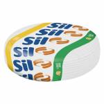 CABO PARALELO 300V 2X1,50MM BRANCO 100M SIL CABOS