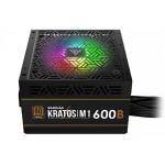 FONTE GAMDIAS 600W M1 RGB 80+BRONZE GAMDIAS