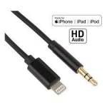 Cabo Iphone Lightning x P2 Aux 1.0mt GvCBU34601 GVB