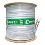 CABO COAXIAL 2X26AWG BLIND CFTV BOB 300M CONDUTTI