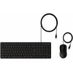 COMBO TECLADO E MOUSE CCI20 -COM FIO PRETO Intelbras