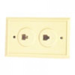 Tomada RJ11M 4x2  2T Up6-6p4C TomadaX