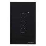 INTERRUPTOR SMART WI-FI TOUCH 3 PRETO MIS 1003 Intelbras