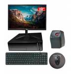 COMPUTADOR MESA Intel i5,8Gb, SSD256Gb, Monitor 19 Pol,Teclado,Mouse e Est. 500va Confm5 Obs. Ligar em 110v C3T (PROMOÇÃO)