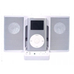 Caixa de Som 2x1 Portatil Branca 11141X