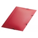 Pasta de Papelão c/Elastico c/Aba Vermelho 