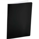 Pasta de Papelão c/Ferr Plastico Preta