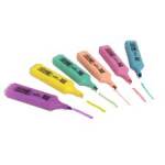 Marca Texto 1 ud Verde, Rosa, Roxo ou Amarelo Tom Pastel Bm2063 Firts