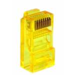 CONECTOR RJ45 MACHO AMARELO PCT C/25 2FLEX