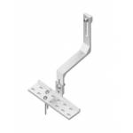 GANCHO ALUMINIO AJUSTAVEL 2P-GAL 2P