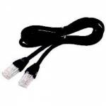 Cabo CAT5 c/3.0mts Preto Patch Cord, RJ45 LAN, Internet e Rede Cf. Própria Oem