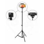 Tripé p/Ring Light, Celular, Câmera Etc com 2.1mts Altura Obero