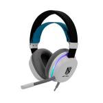HEADSET MAGE RGB 3.5MM 40MM BRANCO NEW HERO