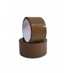Fita para Embalagem 48x30m Marrom Thin Tape